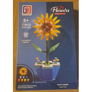 Girasol con luz #lego