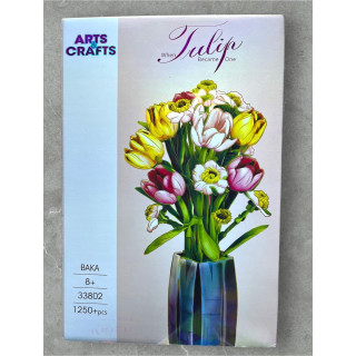 ramo de tulipanes armables.